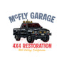 McFly Garage-Youth-Crew Neck-Sweatshirt-glitchygorilla