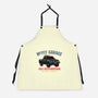 McFly Garage-Unisex-Kitchen-Apron-glitchygorilla