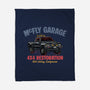 McFly Garage-None-Fleece-Blanket-glitchygorilla