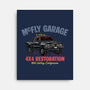 McFly Garage-None-Stretched-Canvas-glitchygorilla