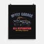 McFly Garage-None-Matte-Poster-glitchygorilla
