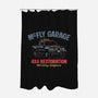 McFly Garage-None-Polyester-Shower Curtain-glitchygorilla