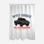 McFly Garage-None-Polyester-Shower Curtain-glitchygorilla