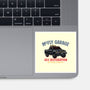 McFly Garage-None-Glossy-Sticker-glitchygorilla