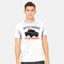 McFly Garage-Mens-Heavyweight-Tee-glitchygorilla