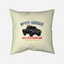 McFly Garage-None-Removable Cover w Insert-Throw Pillow-glitchygorilla