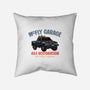 McFly Garage-None-Removable Cover w Insert-Throw Pillow-glitchygorilla