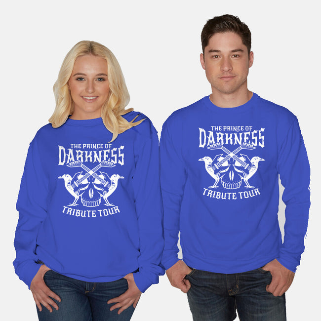 The Prince Of Darkness Tribute Tour-Unisex-Crew Neck-Sweatshirt-Boggs Nicolas