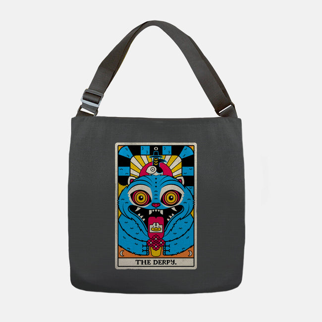 Derpy Tarot Card-None-Adjustable Tote-Bag-rocketman_art