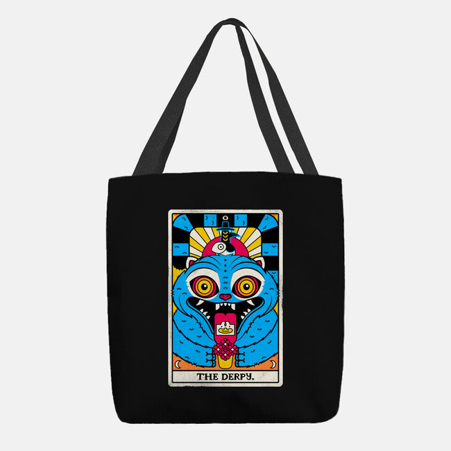 Derpy Tarot Card-None-Basic Tote-Bag-rocketman_art