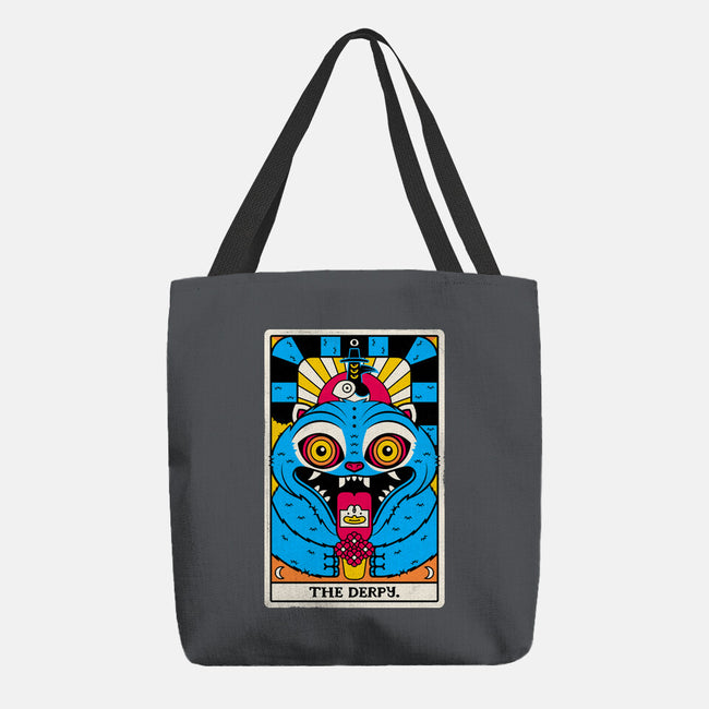Derpy Tarot Card-None-Basic Tote-Bag-rocketman_art