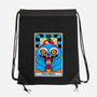 Derpy Tarot Card-None-Drawstring-Bag-rocketman_art