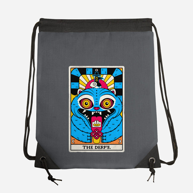 Derpy Tarot Card-None-Drawstring-Bag-rocketman_art