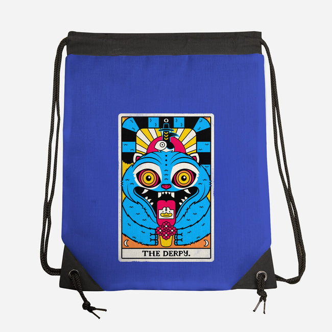 Derpy Tarot Card-None-Drawstring-Bag-rocketman_art