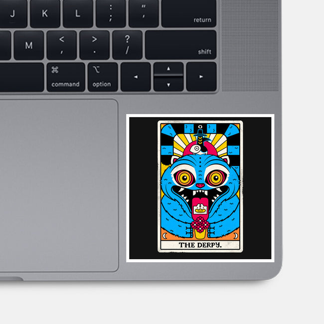 Derpy Tarot Card-None-Glossy-Sticker-rocketman_art