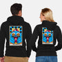 Derpy Tarot Card-Unisex-Zip-Up-Sweatshirt-rocketman_art