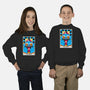 Derpy Tarot Card-Youth-Crew Neck-Sweatshirt-rocketman_art