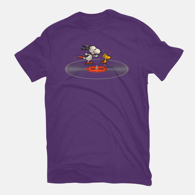 Beagle Records-Womens-Fitted-Tee-erion_designs