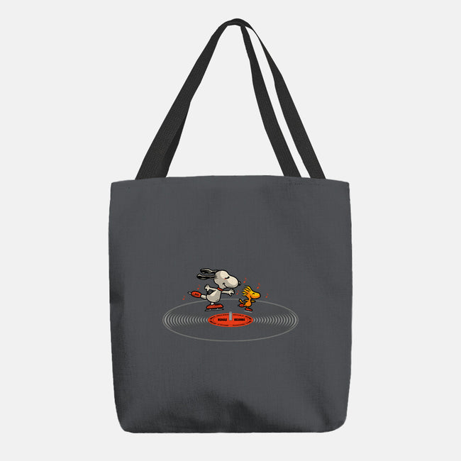 Beagle Records-None-Basic Tote-Bag-erion_designs