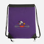 Beagle Records-None-Drawstring-Bag-erion_designs