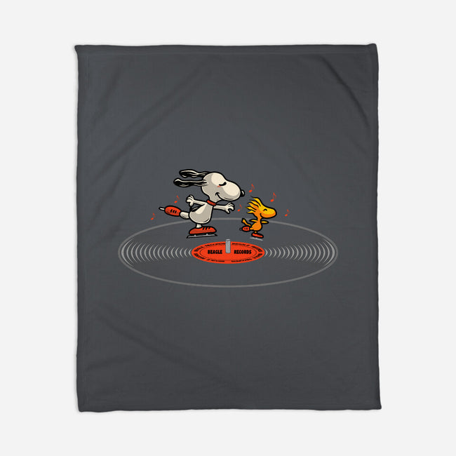 Beagle Records-None-Fleece-Blanket-erion_designs
