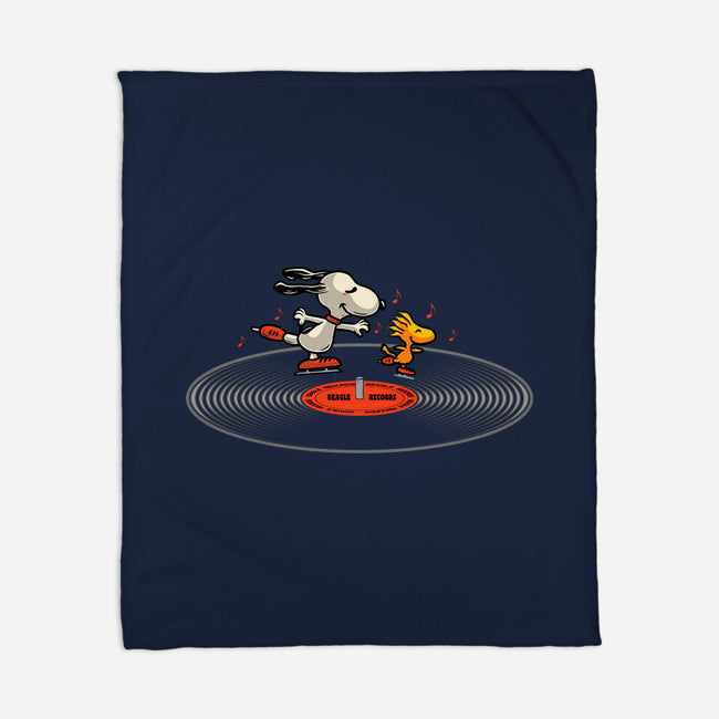Beagle Records-None-Fleece-Blanket-erion_designs