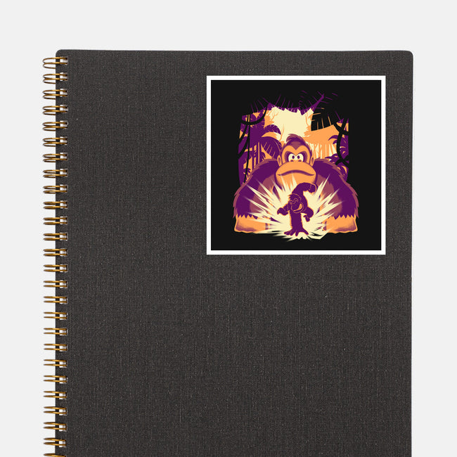 Banana Mayhem-None-Glossy-Sticker-rmatix