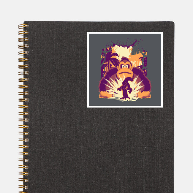 Banana Mayhem-None-Glossy-Sticker-rmatix