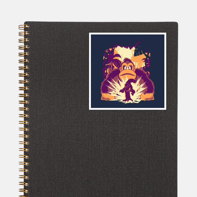 Banana Mayhem-None-Glossy-Sticker-rmatix