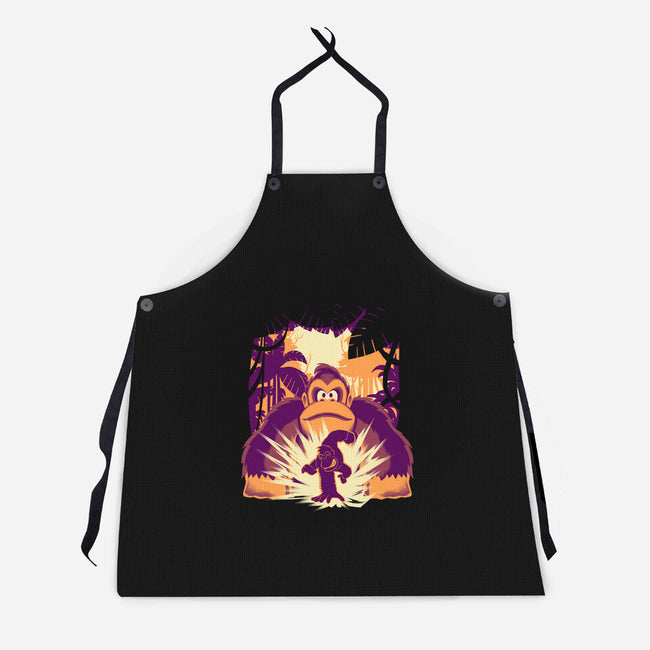 Banana Mayhem-Unisex-Kitchen-Apron-rmatix