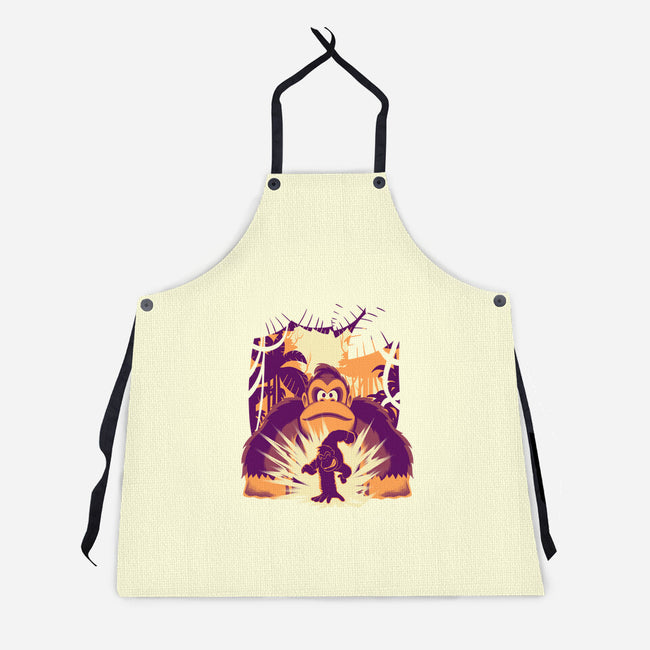 Banana Mayhem-Unisex-Kitchen-Apron-rmatix