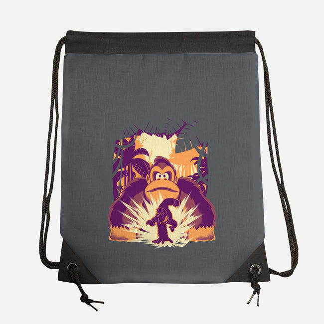 Banana Mayhem-None-Drawstring-Bag-rmatix