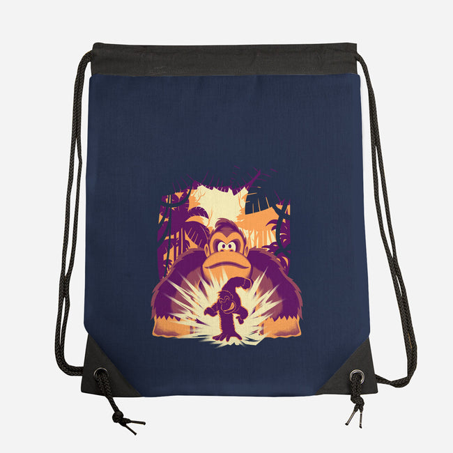 Banana Mayhem-None-Drawstring-Bag-rmatix