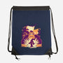 Banana Mayhem-None-Drawstring-Bag-rmatix