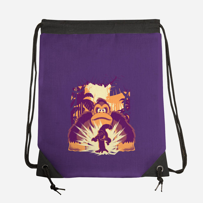 Banana Mayhem-None-Drawstring-Bag-rmatix