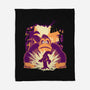 Banana Mayhem-None-Fleece-Blanket-rmatix