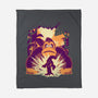 Banana Mayhem-None-Fleece-Blanket-rmatix