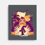 Banana Mayhem-None-Stretched-Canvas-rmatix
