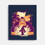 Banana Mayhem-None-Stretched-Canvas-rmatix