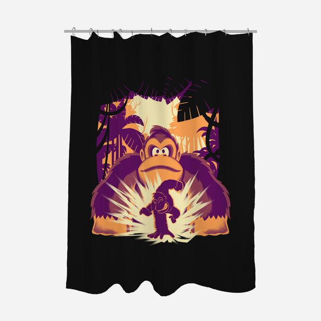 Banana Mayhem-None-Polyester-Shower Curtain-rmatix