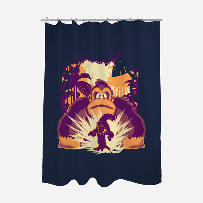Banana Mayhem-None-Polyester-Shower Curtain-rmatix
