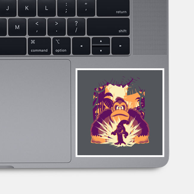 Banana Mayhem-None-Glossy-Sticker-rmatix