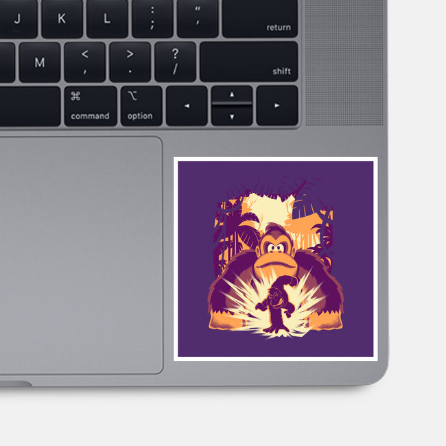 Banana Mayhem-None-Glossy-Sticker-rmatix