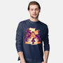Banana Mayhem-Mens-Long Sleeved-Tee-rmatix