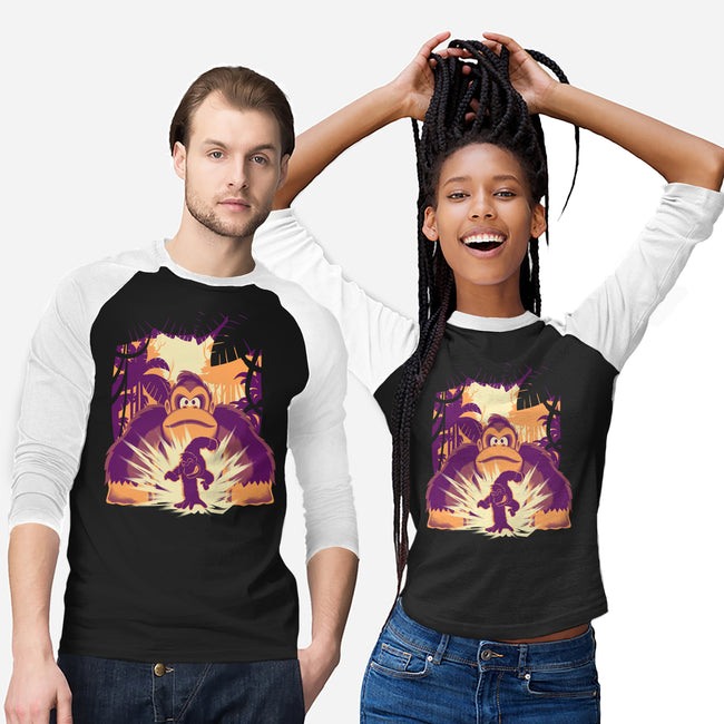 Banana Mayhem-Unisex-Baseball-Tee-rmatix