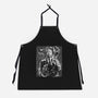 Alfred Under The Rain-Unisex-Kitchen-Apron-zascanauta