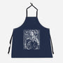 Alfred Under The Rain-Unisex-Kitchen-Apron-zascanauta