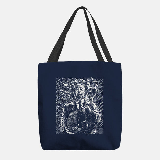 Alfred Under The Rain-None-Basic Tote-Bag-zascanauta