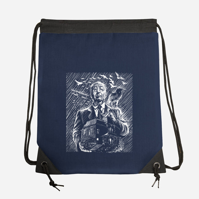 Alfred Under The Rain-None-Drawstring-Bag-zascanauta
