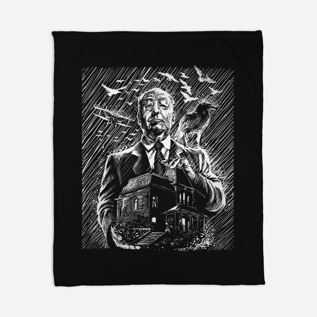 Alfred Under The Rain-None-Fleece-Blanket-zascanauta